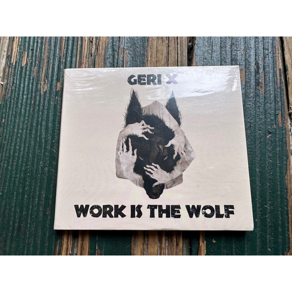 Geri X Work Is The Wolf CD 2012 Indie Folk Rock Album Factory Sealed New
